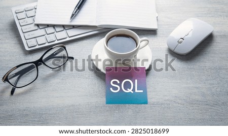 SQL-Structured Query Language. Internet. Technology