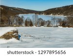 Squantz Pond Frozen