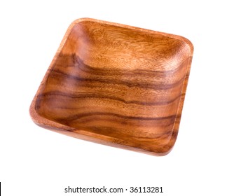 Square Acacia Wood Bowl