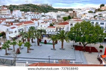 The Square, Albufeira Old Town, Portugal