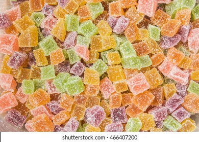 Square Background Jelly Colorful 