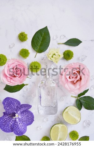 Similar – Image, Stock Photo Green cosmetics and spa with flowers