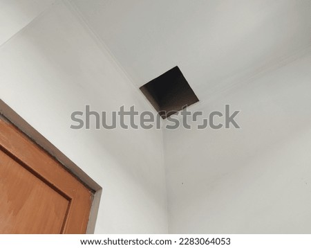 a square cieling hole access
