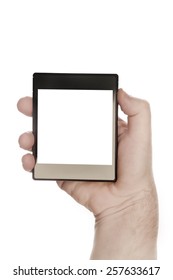 Square device in hand