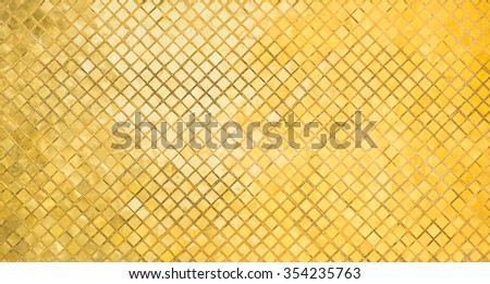  square gold texture abstract background