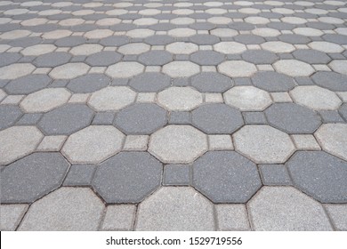 Square Hexagon Outdoor Paving Blocks Perspective Stock Photo 1529719556 ...