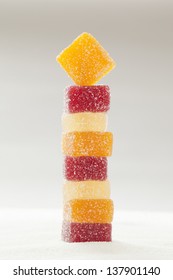 Square Jelly Candy Tower