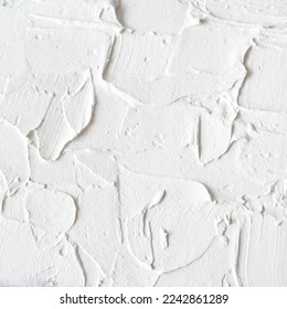 Square light wallpaper background, textured putty, plaster. Blank space for design. - Shutterstock ID 2242861289