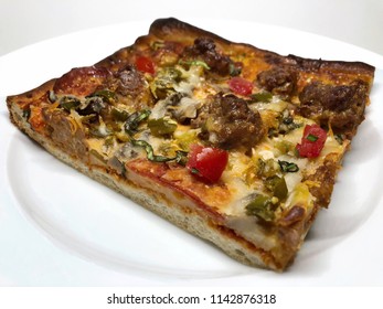 Square Pizza slice