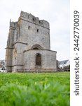 The square tower of Saint-Guénolé, dating from the 15th century, is the remains of a church built in 1490. 