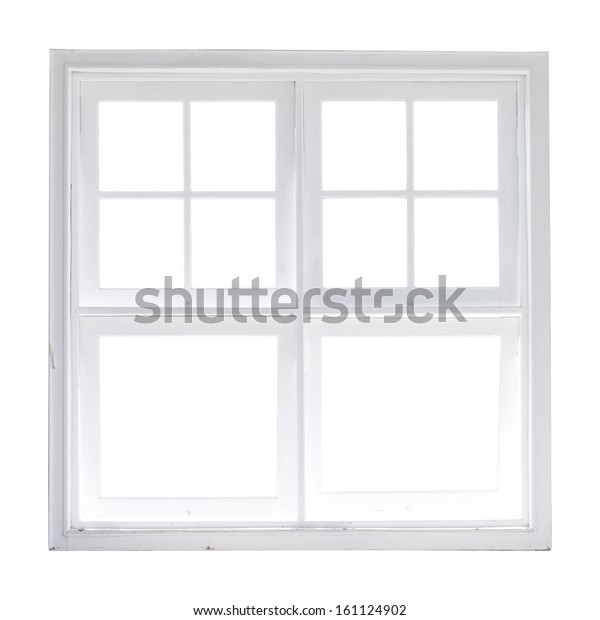 Square Windows Isolated On White Background Stock Photo 161124902 ...