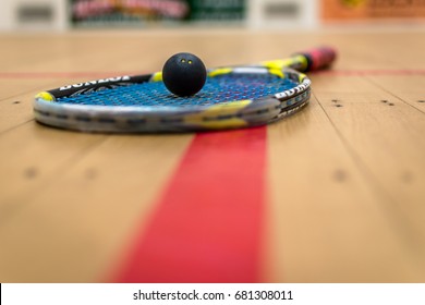 Squash Ball - Shutterstock ID 681308011