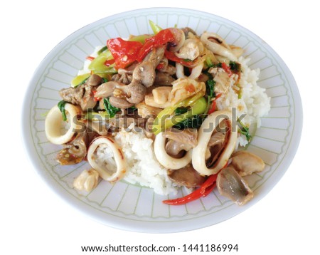 squid octopus cuttlefish delicious Restaurant lunch tastry