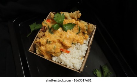 Squid Salted Egg Rice Box