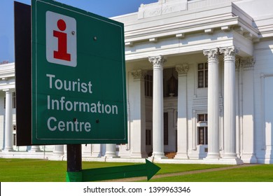 Sri Lanka Colombo Municipal Council Building Tourist Information Sign