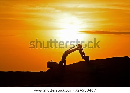 Similar – Dredging at dawn