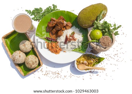 Sri Lankan Food and Fruits