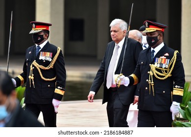 Sri Lankan President Ranil Wickremesinghe Leave For The After Ceremonial Opening Of The 3rd Session Of The 9th Parliament In Colombo, Sri Lanka. 3rd August 2022