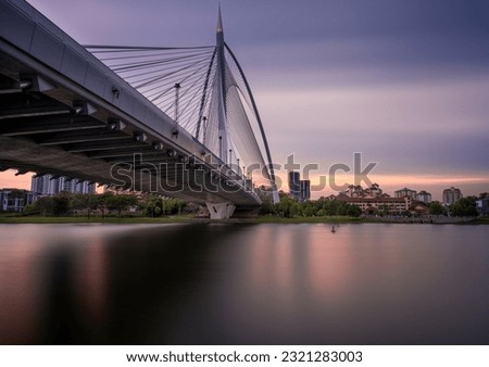 Sri Wawasan Bridge , Putrajaya , Malaysia 