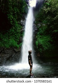 srigunting waterfall in east java