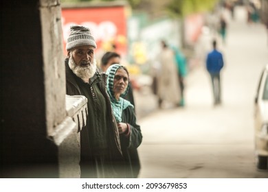 SRINAGAR, INDIA - APRIL 13: Unidentified peoples visit Srinagar old city, is the  the summer capital of Jammu and Kashmir It lies in the Kashmir Valley on the banks of the Jhelum River on Apr 13, 2014