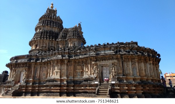 Sringeri Sharadamba Temple Stock Photo (Edit Now) 751348621