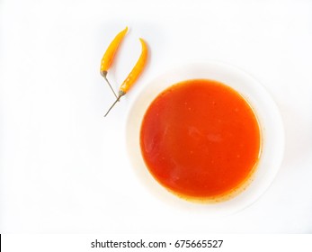 Sriracha Chilli Sauce Isolated