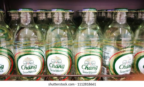 Sriracha, Chonburi THAILAND June 8, 2018:  Soda Brand 