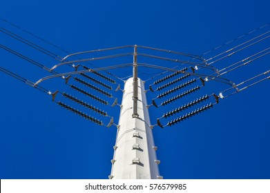 A SRP (Salt River Project) Electric Pole In Phoenix, Arizona.