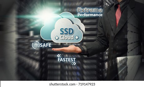 SSD Cloud for extreme performance in data center : Programmer care for network security service in server room