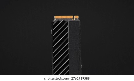 SSD Solid State Drive display, NVMe type with fast speed, SATA and M.2 form compatibility. SSD essential in AI hardware and replacing traditional Hard Disk Drives (HDDs) in AI powered data centers.