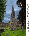 St Andrew Church in the center of Fort William town, Scotland