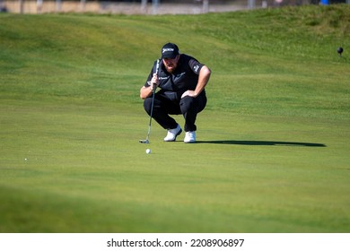 St Andrews, Scotland 1st October 2022. Shane Lowry  During The Third Round Of The Alfred Dunhill Links Championship.