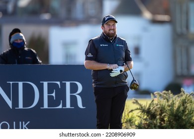 St Andrews, Scotland 1st October 2022. Shane Lowry  During The Third Round Of The Alfred Dunhill Links Championship.