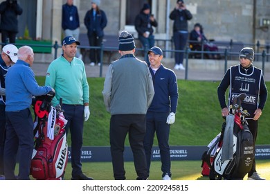 St Andrews, Scotland 2nd October 2022. The Fourth Round Of The Alfred Dunhill Links Championship.