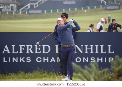 St Andrews / Scotland - September 26 2019: Alfred Dunhill Links Championship 2019