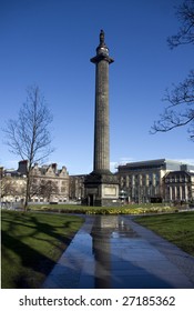 St Andrew's Square in the centre of Edinburgh City Centre Scotland