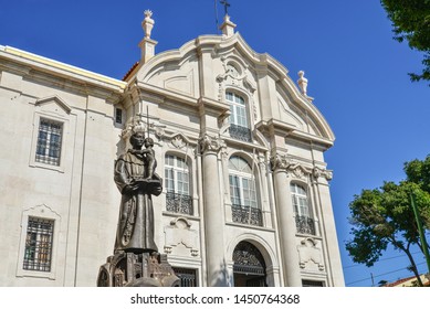 St. Antonio Church (Igreja De Santo Antonio) In Lisbon, Portugal