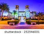 St. Augustine, Florida, USA at  City Hall and Alcazar Plaza.