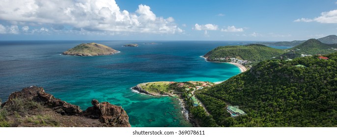 St Barth Island, Caribbean sea