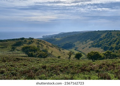 The St Boniface Down on the Isle of Wight, England - Shutterstock ID 2367162723