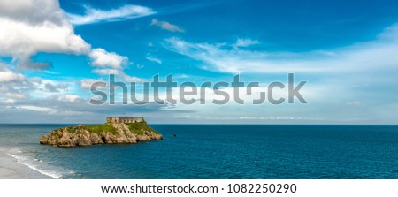 Image, Stock Photo House by the sea