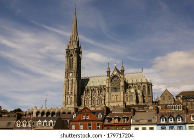 St. Colman's neo-Gothic cathedral in Cobh, South Ireland