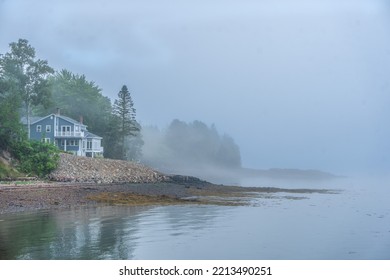 St. Croix River In Calais, Maine 