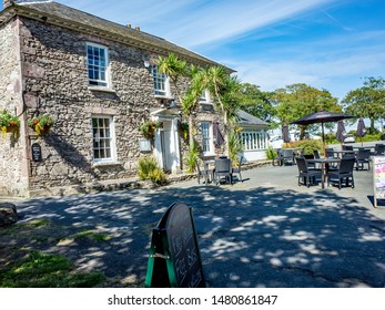 St Davids, Wales, UK – July 09 2019. The Grove Hotel, St Davids, Pembrokeshire, Wales