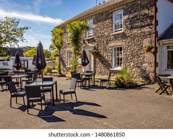 St Davids, Wales, UK – July 09 2019. The Grove Hotel, St Davids, Pembrokeshire, Wales