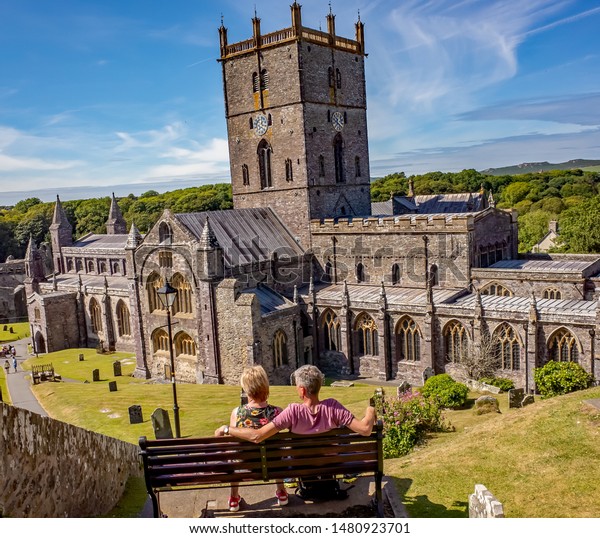 St Davids Wales Uk July 09 Stockfoto Jetzt Bearbeiten