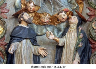 St. Dominic And St. Catherine Of Siena