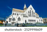 St. George Cathedral, a large wooden church in Georgetown, Guyana