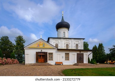 St. George The Victorious Church - The Parish Church Of The Dostoevsky Family On A Sunny Summer Day, Staraya Russa, Novgorod Region, Russia